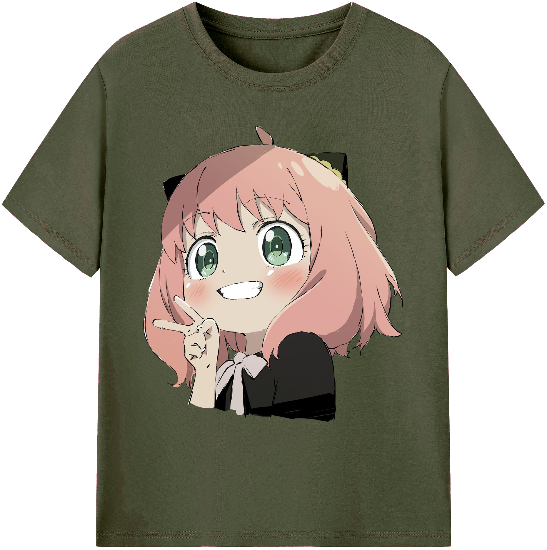 （画像用） SPY×FAMILY间谍家家酒 綿100％ メンズ半袖Tシャツ｜肌触りやわらか＆通気性